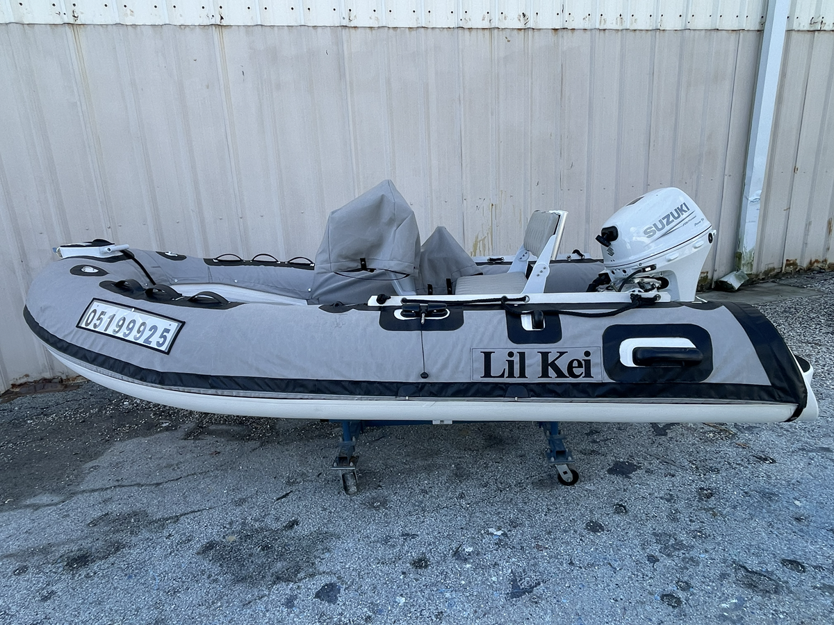 Custom Covers for a Rigid Inflatable Boat